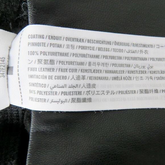 Hollister Ultra High Rise Vegan Leather Leggings XS Extra Small - Picture 6 of 7